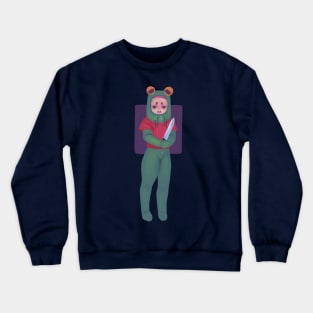 Frog girl Crewneck Sweatshirt